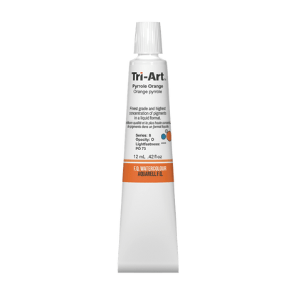 Tri-Art Water Colours - Pyrrole Orange