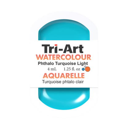 Tri-Art Water Colours - Phthalo Turquoise Light