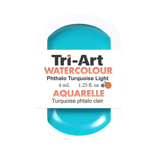 Tri-Art Water Colours - Phthalo Turquoise Light