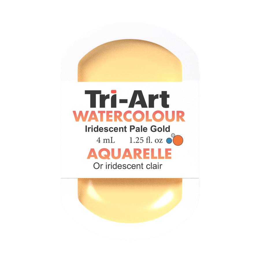 Tri-Art Water Colours - Iridescent Pale Gold