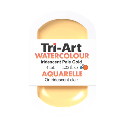 Tri-Art Water Colours - Iridescent Pale Gold