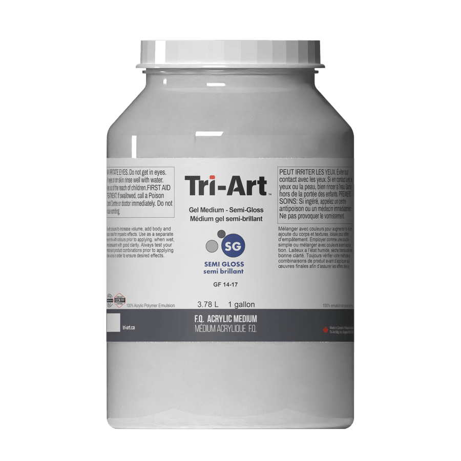Tri-Art Mediums - Gel Medium Semi Gloss
