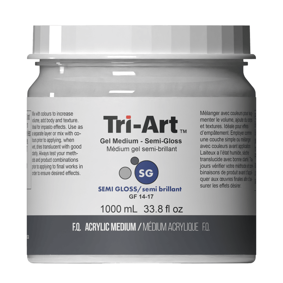 Tri-Art Mediums - Gel Medium Semi Gloss