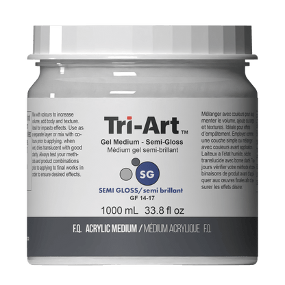 Tri-Art Mediums - Gel Medium Semi Gloss