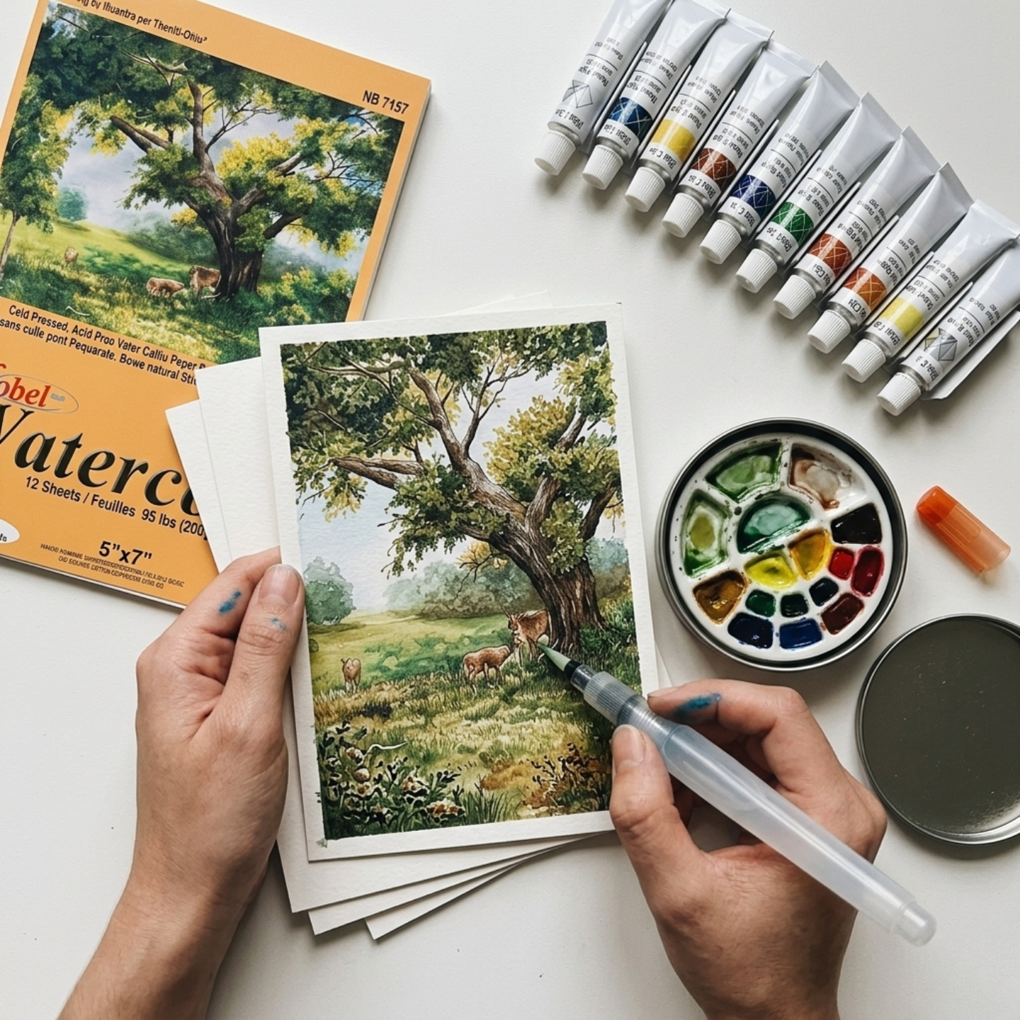 Starter Kits - Mix Your Own Watercolor Kit for 1