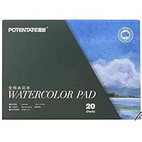 Potentate Watercolor Pad (300g, 20 sheets, 190x35mm)