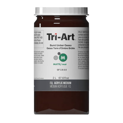 Tri-Art Mediums - Burnt Umber Gesso