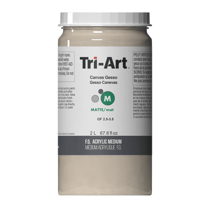 Tri-Art Mediums - Canvas/Ivory Gesso