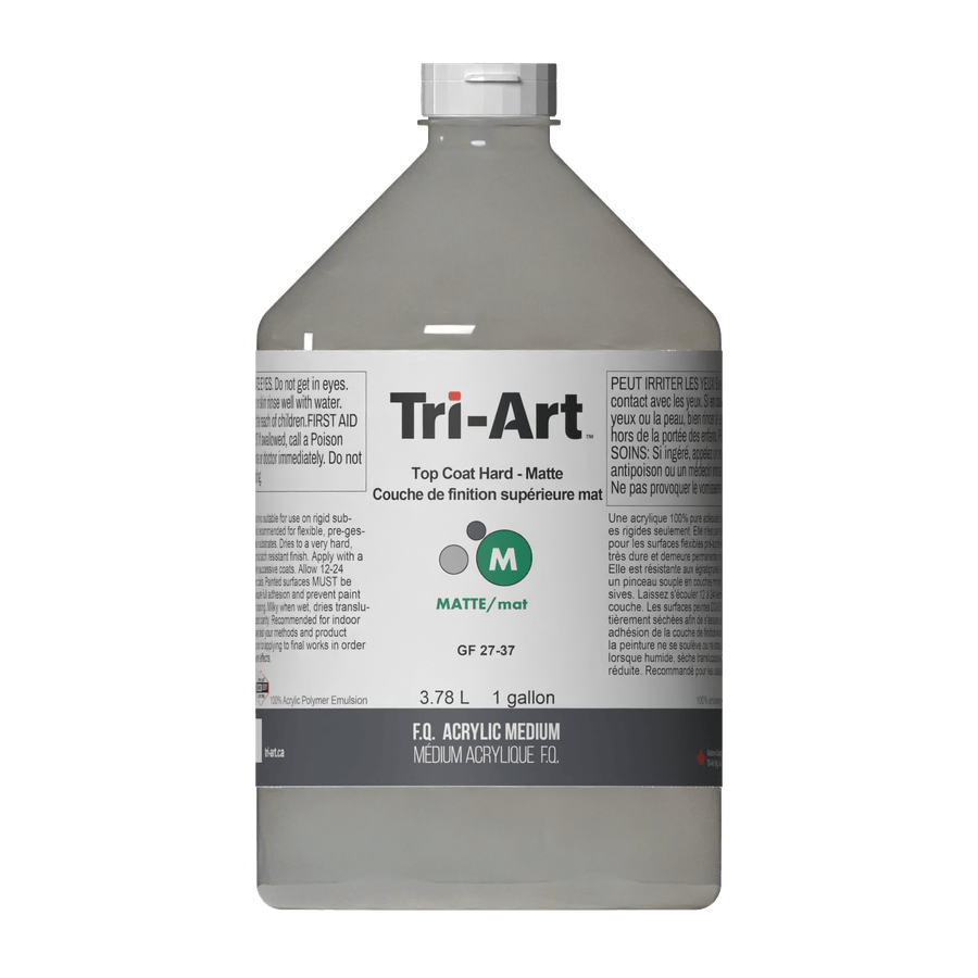 Tri-Art Mediums - Top Coat Hard Matte