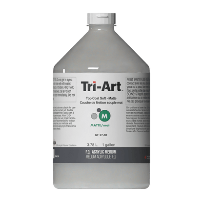 Tri-Art Mediums - Top Coat Soft Matte