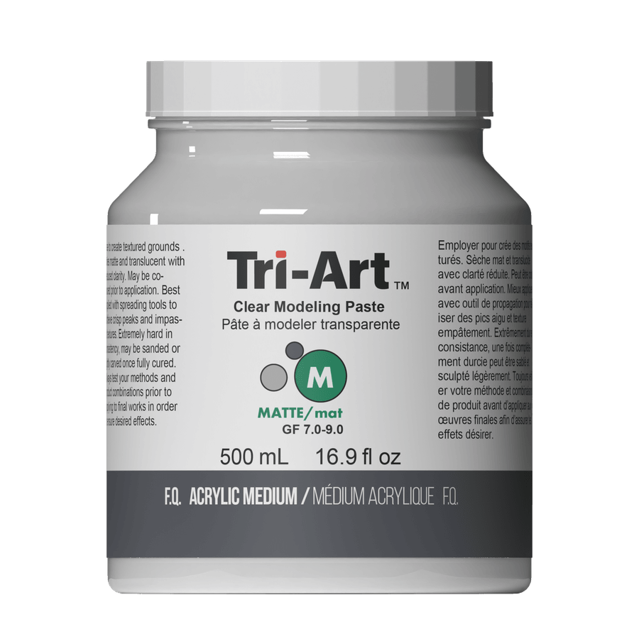 Tri-Art Mediums - Modeling Paste Clear