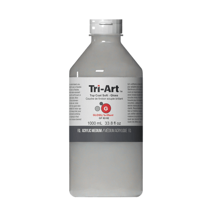 Tri-Art Mediums - Top Coat Soft Gloss