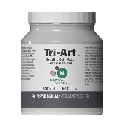 Tri-Art Mediums - Modeling Gel Matte