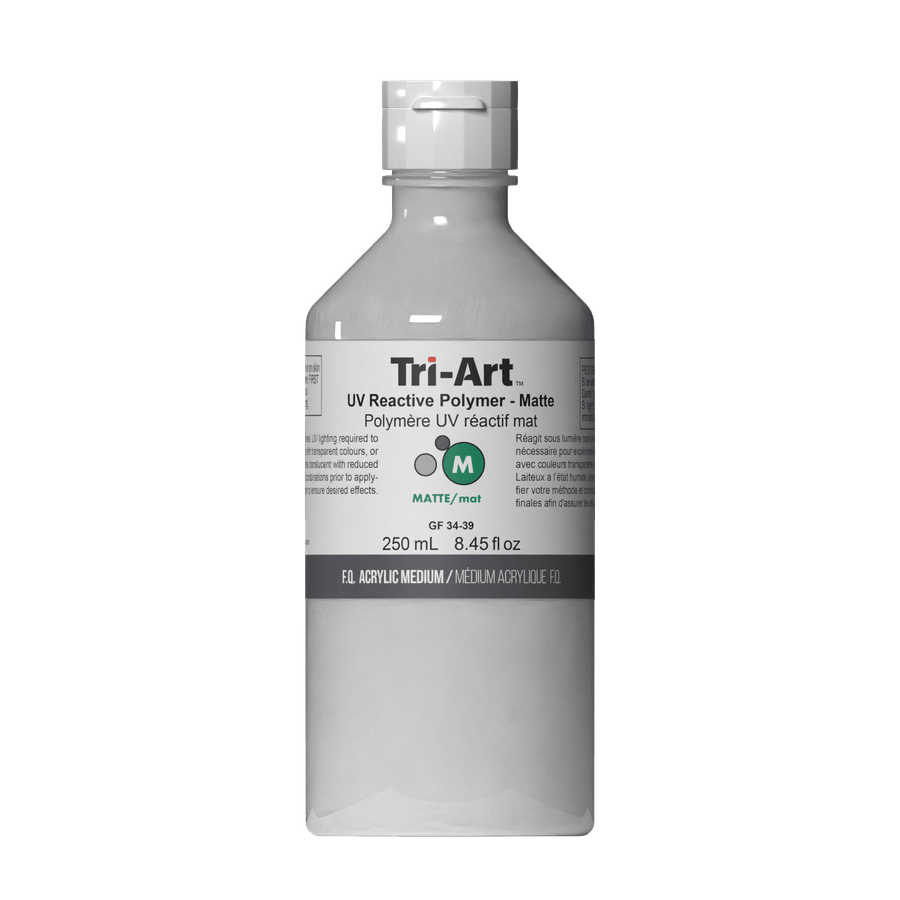 Tri-Art Acrylic Mediums - UV Reactive Polymer Matte