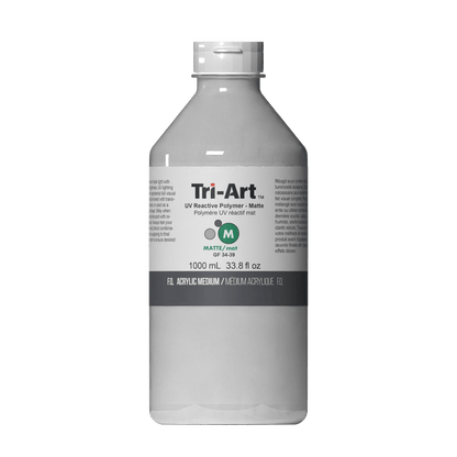 Tri-Art Acrylic Mediums - UV Reactive Polymer Matte
