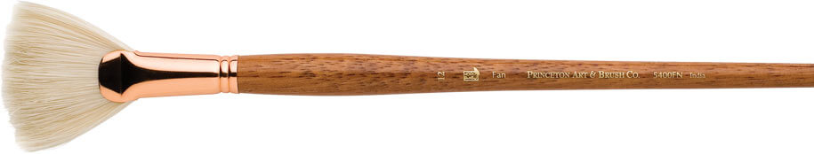 Princeton - Refine Best Natural Bristle - Long Handle - Fan