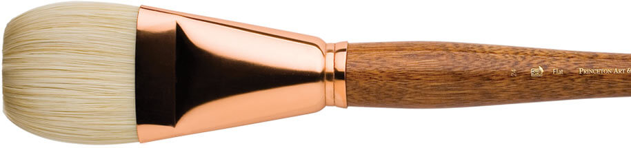 Princeton - Refine Best Natural Bristle - Long Handle - Flat