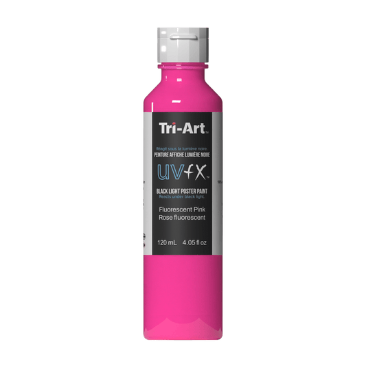 UVFX Black Light Poster Paint - Fluorescent Pink