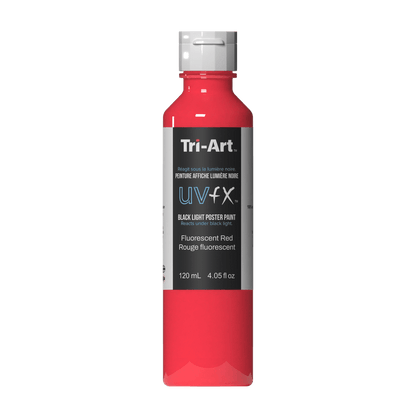 UVFX Black Light Poster Paint - Fluorescent Red