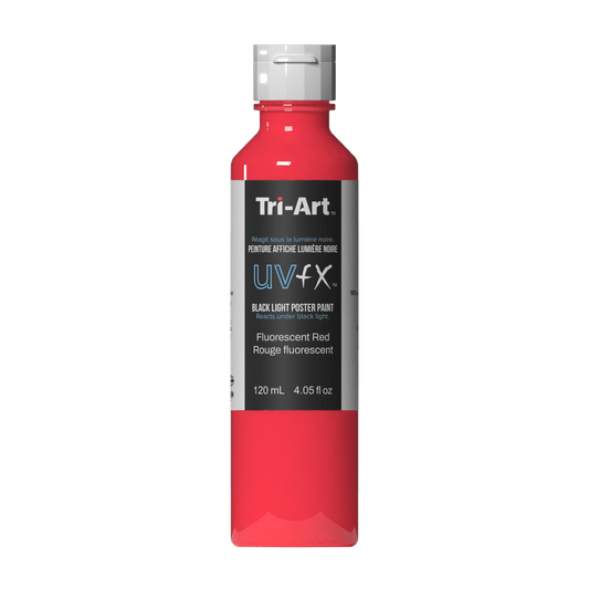 UVFX Black Light Poster Paint - Fluorescent Red