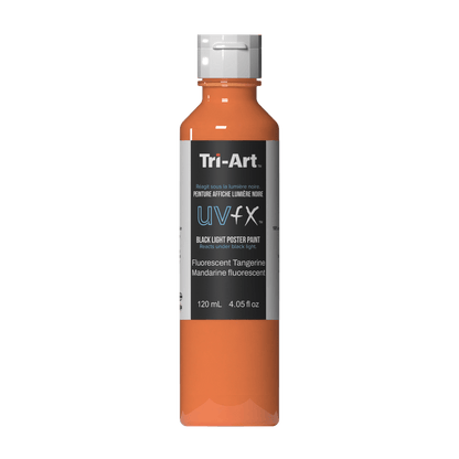 UVFX Black Light Poster Paint - Fluorescent Tangerine