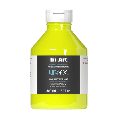 UVFX Black Light Poster Paint - Fluorescent Yellow
