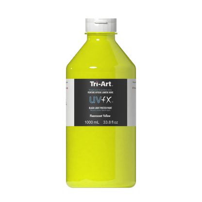 UVFX Black Light Poster Paint - Fluorescent Yellow