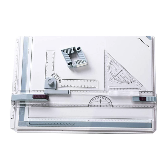 Parallel Edge White Drawing Board -14.5" x 20''