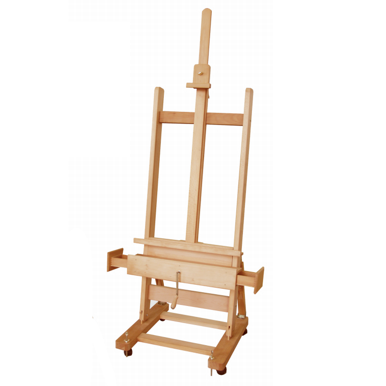 Deluxe H-Frame Crank Handle Studio Easel - (Maxium Canvas Height 91")