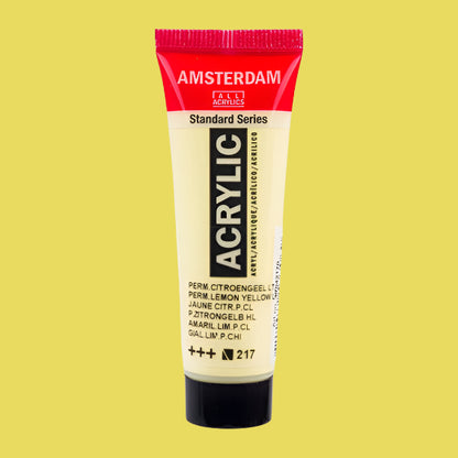 Amsterdam Acrylic Perm. Lemon Yellow 120 ml