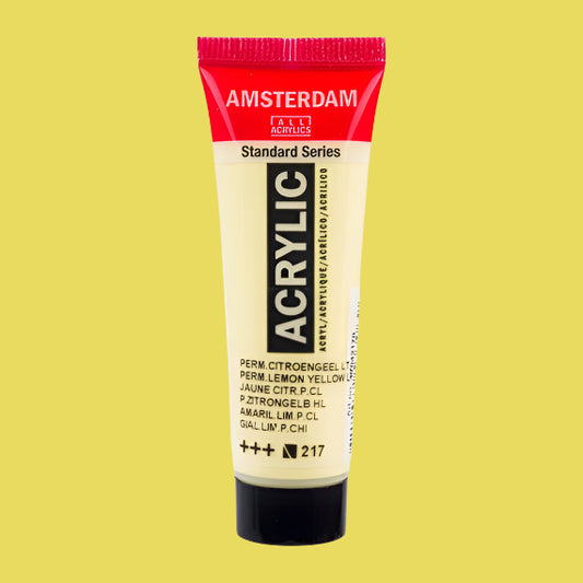 Amsterdam Acrylic Perm. Lemon Yellow 120 ml