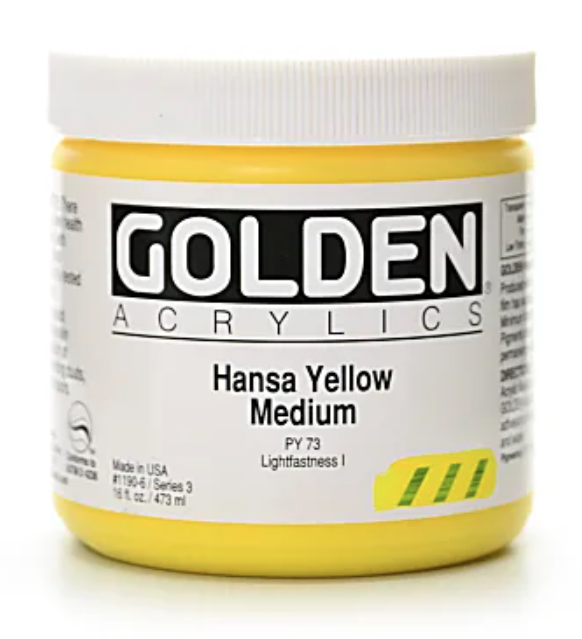Golden Heavy Body Acrylics 8oz