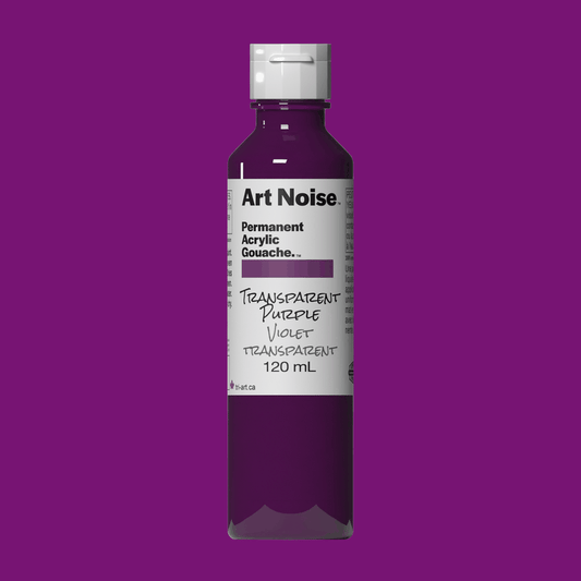 Art Noise - Transparent Purple