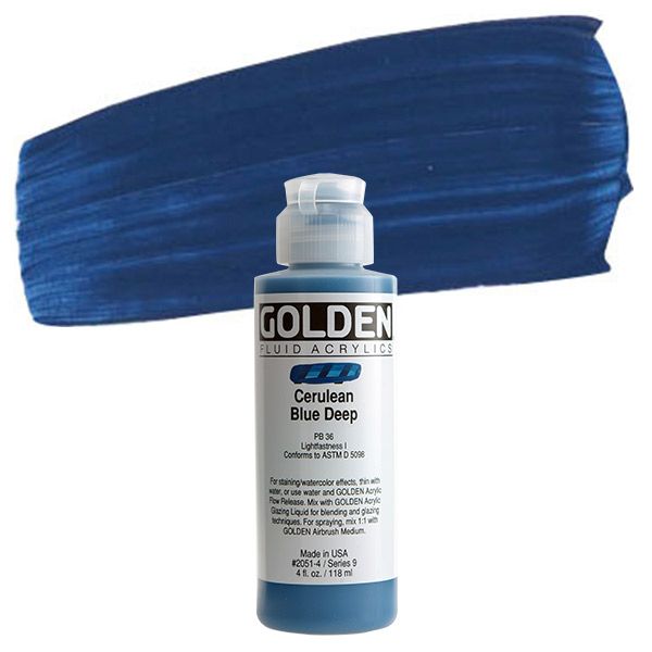 GOLDEN Fluid Acrylics