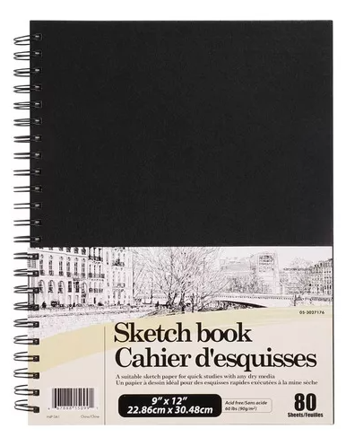 Sketchbook DaVinci 9" x 12"