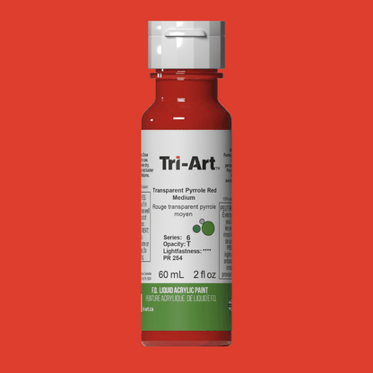 Tri-Art Liquids - Transparent Pyrrole Red Medium