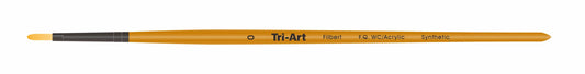 Tri-Art Artist Brushes - Short Synthetic - WC/Acryl - Filbert - 0