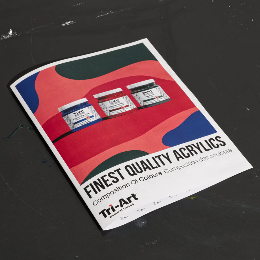 Finest Quality Hand Painted Colour Chart