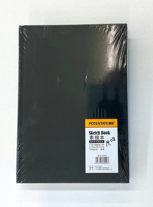 Potentate Hardcover Sketchbook (110 sheets, A4, 210x297mm, 100g)