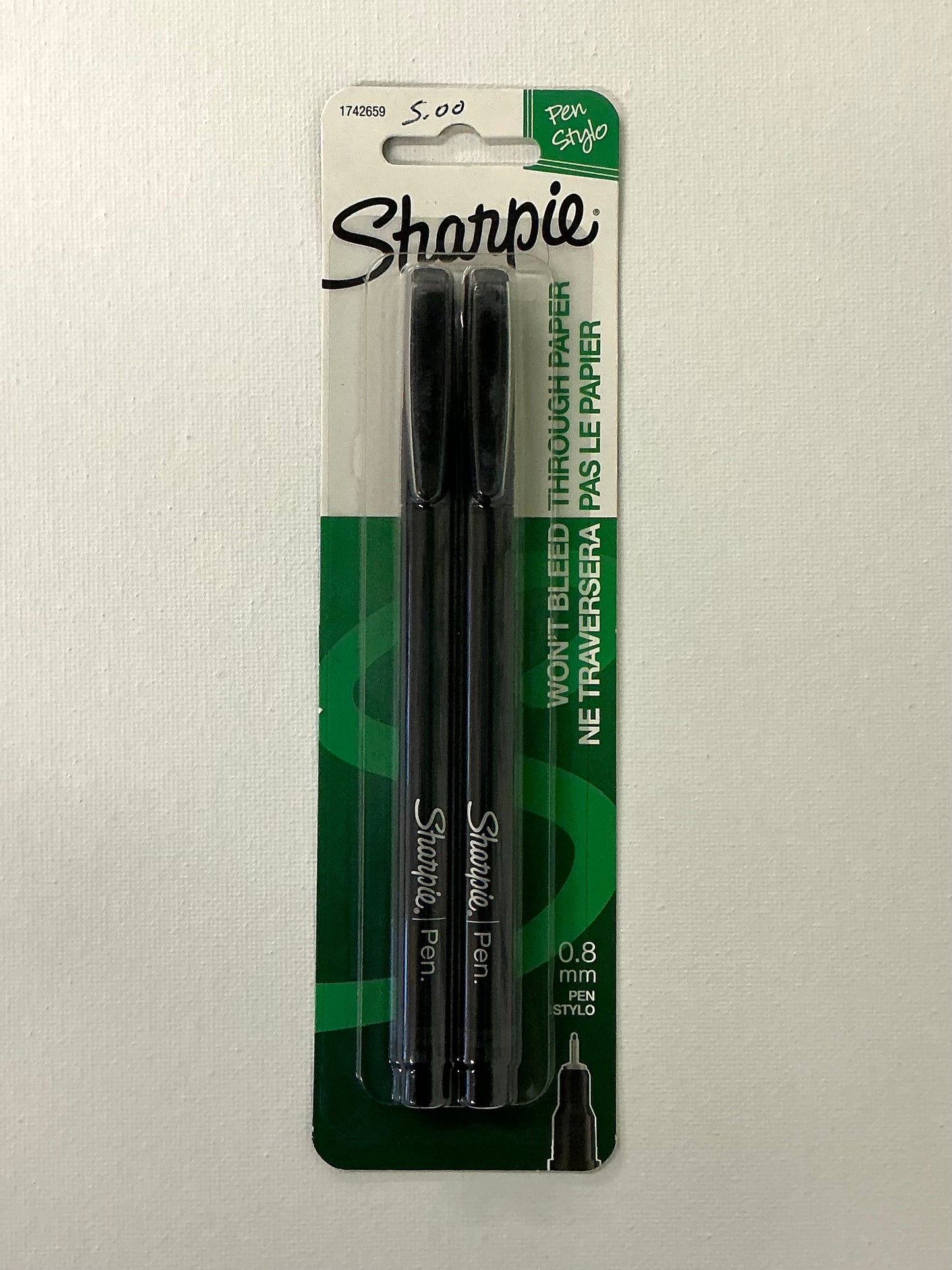 Sharpie Pens (0.8mm, Set of 2)