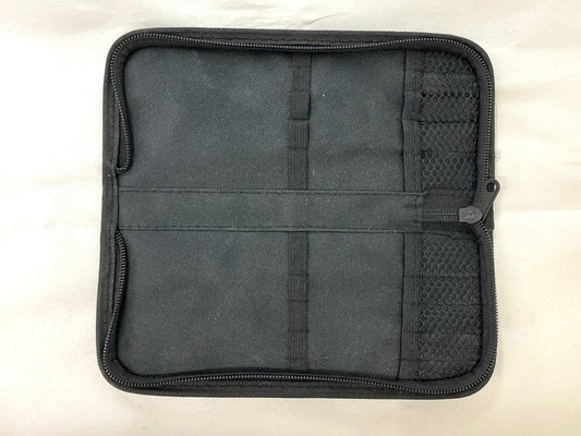 Black Zippered Brush Case