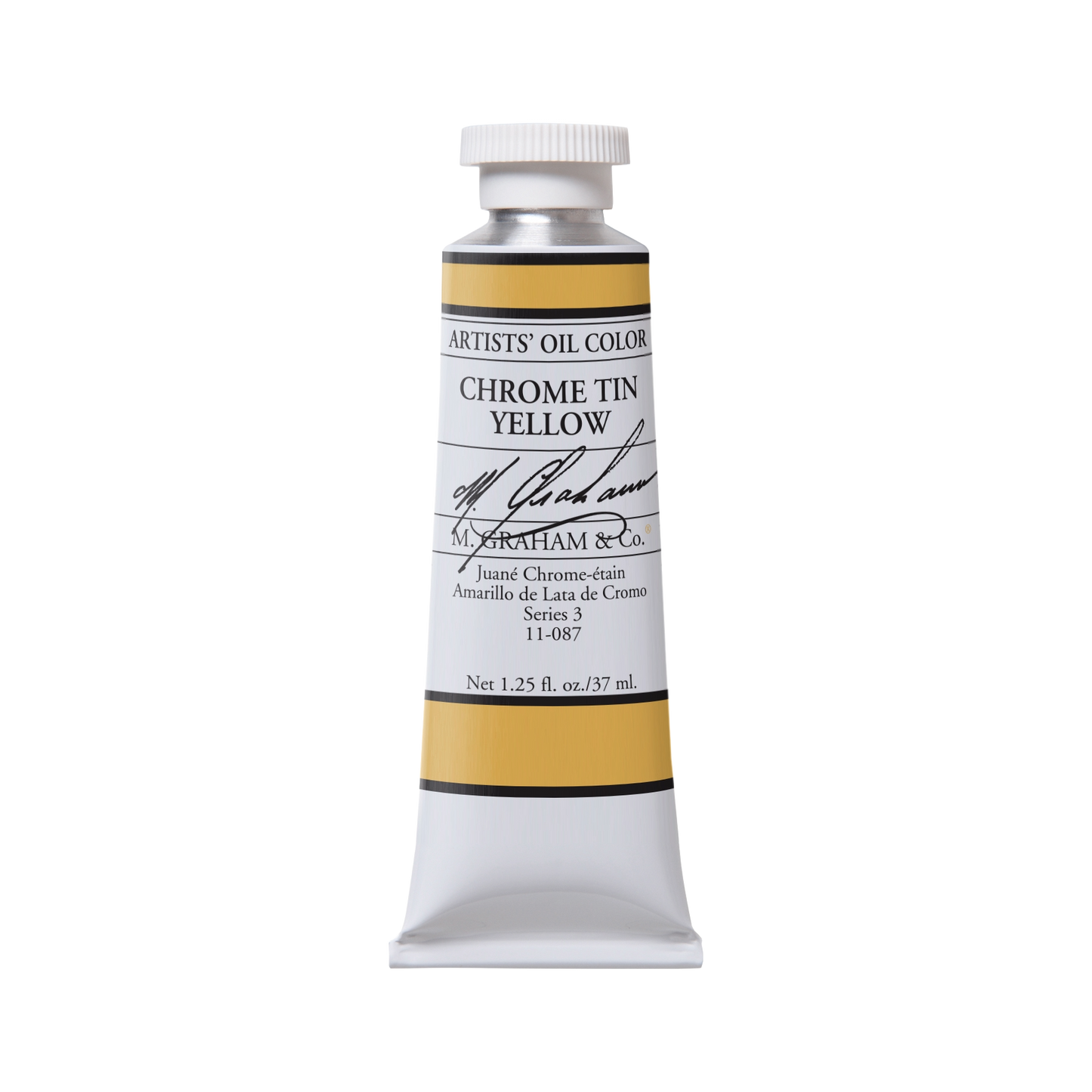 M. Graham Oil Chrome Tin Yellow (37ml)