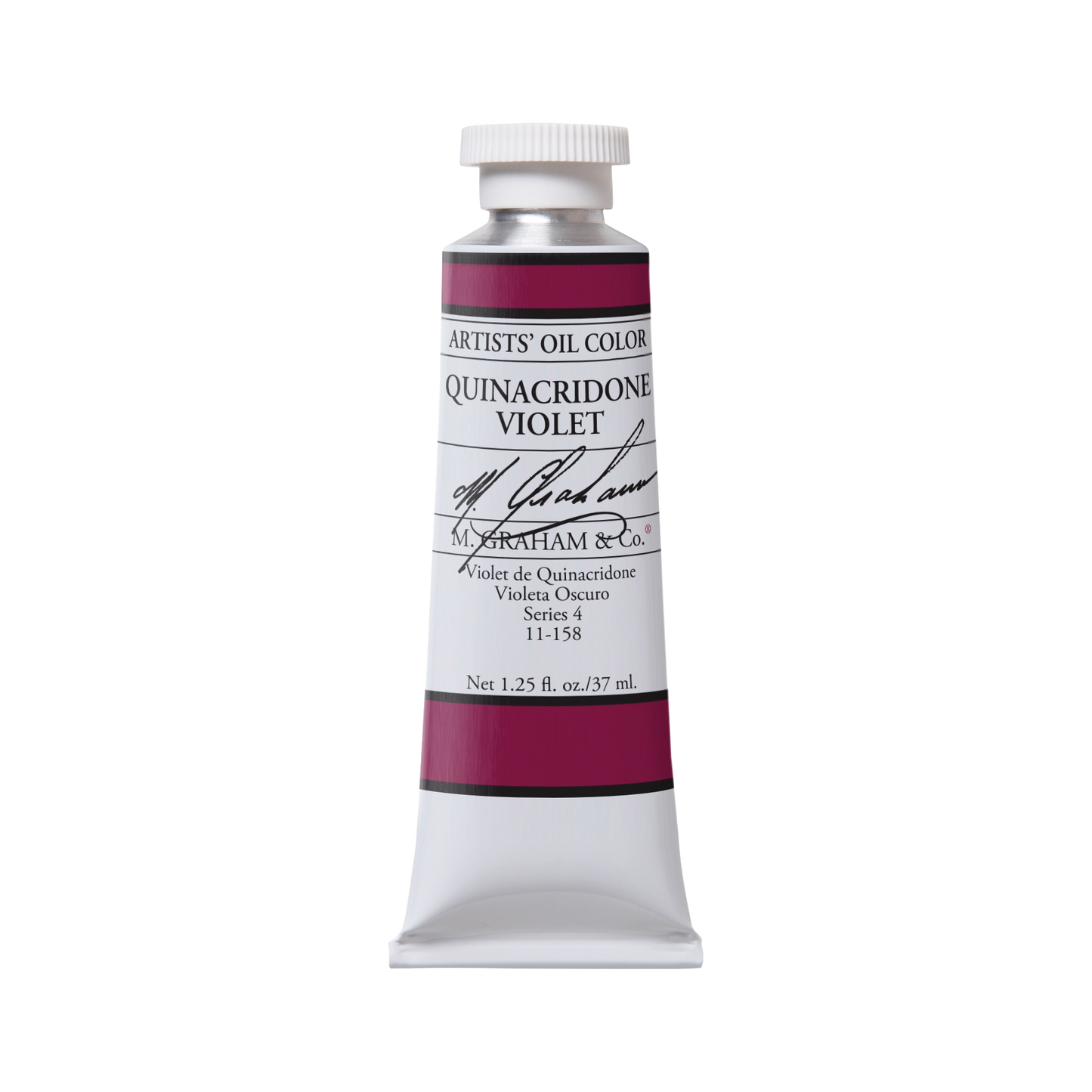 M. Graham Oil Quinacridone Violet (37ml)