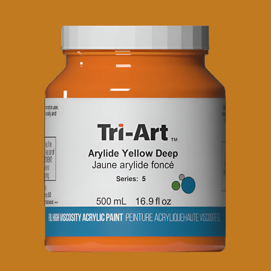 Tri-Art Arylide Yellow Deep, 500ml Jar