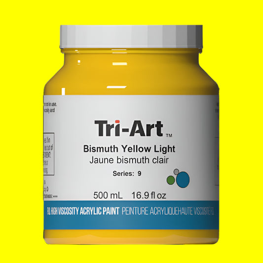 Tri-art Bismuth Yellow Light, 500ml Jar