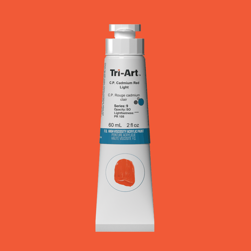 Tri-Art High Viscosity - C.P. Cadmium Red Light