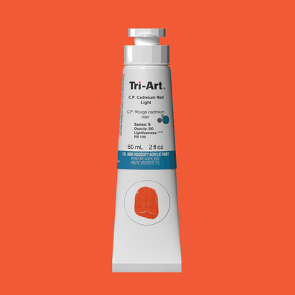 Tri-Art High Viscosity - C.P. Cadmium Red Light