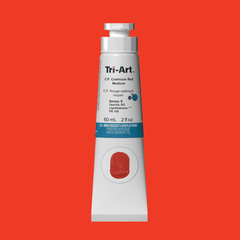 Tri-Art High Viscosity - C.P. Cadmium Red Medium