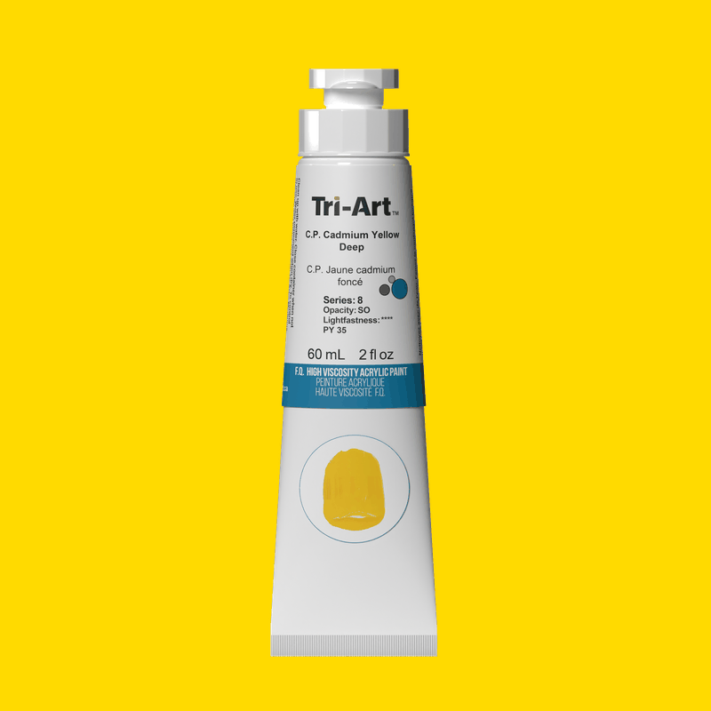 Tri-Art High Viscosity - C.P. Cadmium Yellow Deep