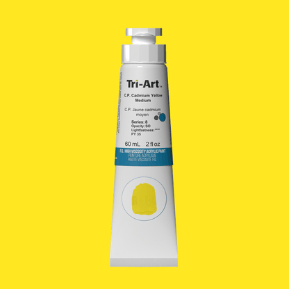 Tri-Art High Viscosity - C.P. Cadmium Yellow Medium